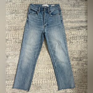 Denim Forum Arlo High Rise Straight Jean